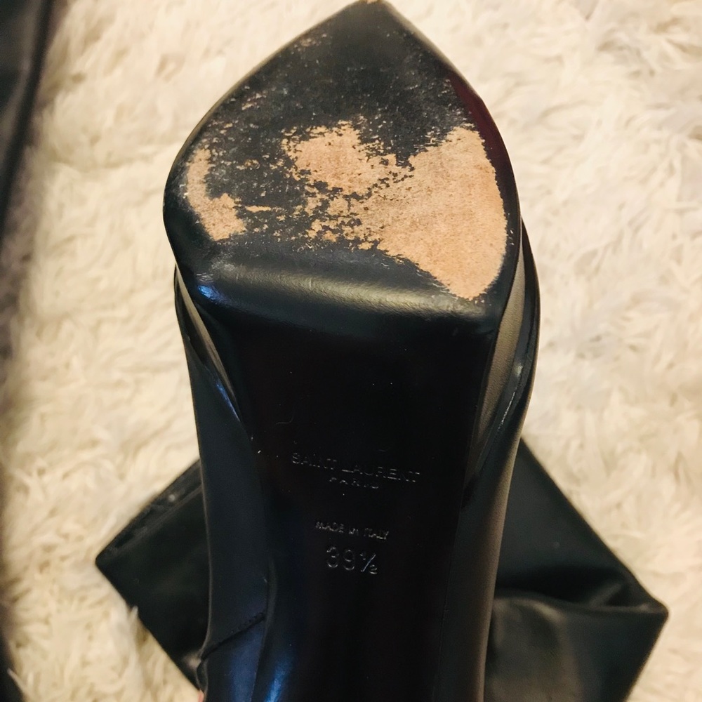 Saint Laurent Platform Boots - Picture 2 of 4